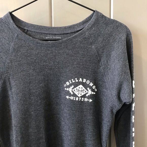 Billabong Sweaters - Billabong Gray Thermal